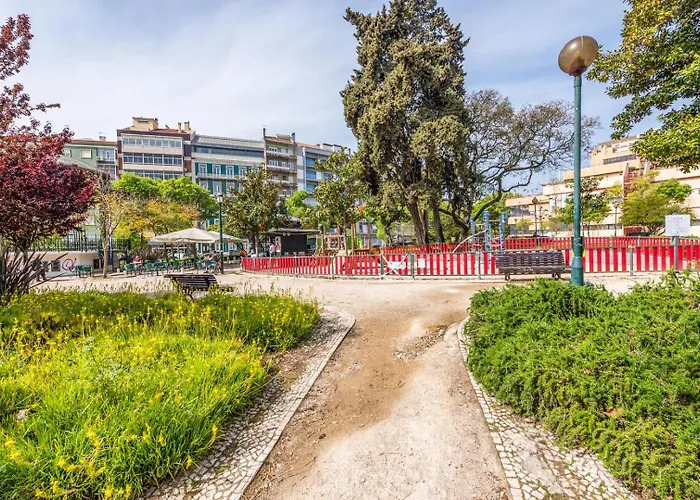 דירה Guestready - Saldanha Building Garden ליסבון